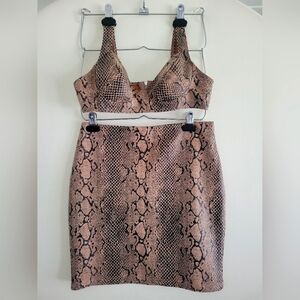 Leopard Two Piece Set